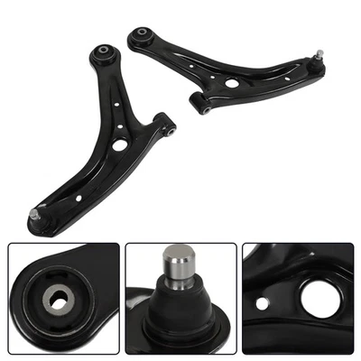 Brazo de control inferior delantero izquierdo y derecho 2 piezas con rótulas para Ford Fiesta 2011-2019 Foto 1 de 4