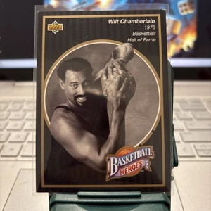 1992-93 Upper Deck Wilt Chamberlain Basketball Heroes 17/18 Los Angeles Lakers - Picture 1 of 2