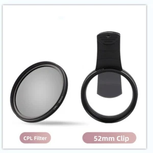 52mm CPL Phone Camera Lens Circular Optical Glass Polarizer Lens Filter - Picture 1 of 8