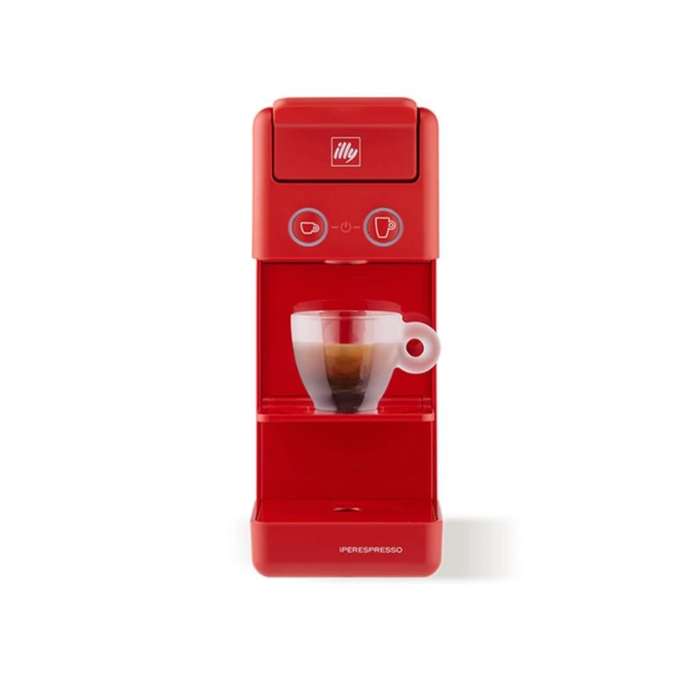 illy Caffè Macchina per Caffè Iperespresso Y3.3 di Colore Nero con 216 Capsule I