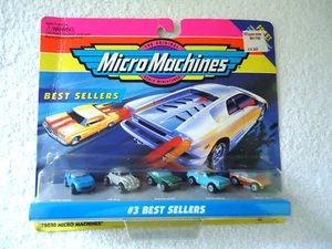 Vtg " NIP " 1994 # 75030 Galoob # 3 Best Sellers Micro Machines " Great Item " - Picture 1 of 11