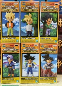 Banpresto Dragonball Super WCF World Figura Coleccionable DISFRAZ EXTRA Juego Completo - Imagen 1 de 2