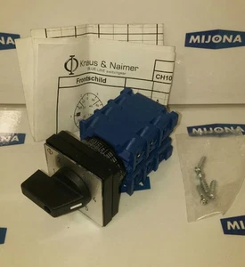 Interruptor Kraus & Naimer CH10 D-75X5 ES12F21080 - Imagen 1 de 4