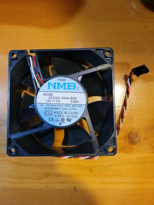 NMB F0995 3612KL-04W-B66 DC12V 0.68A 3Pin Cooling Fan - Image 1 of 3