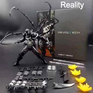 Agent Venom Revoltech Action Figure Model Yamaguchi Figure. with box. - Picture 1 of 18