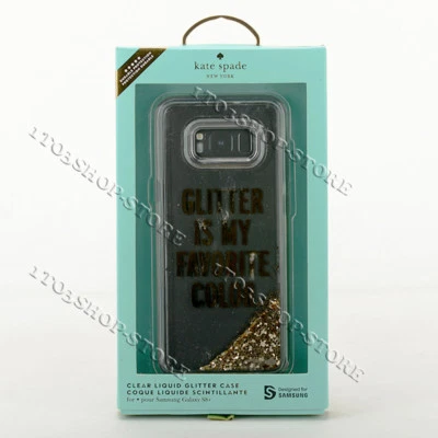 Funda Kate Spade Glitter Is My Favorite Color Dorado Para Samsung Galaxy S8+ Plus Foto 1 de 4