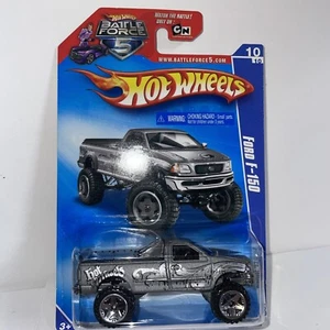 2009 Hot Wheels Rebel Rides Ford F-150 #146 Grey (Battle Force) - Picture 1 of 2