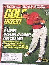 Golf Digest Magazine Mark O'Meara Turn Your Game Around August 1995 042617nonrh