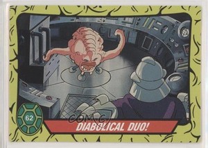 1989 O-Pee-Chee Teenage Mutant Ninja Turtles Diabolical Duo! #62 0b5