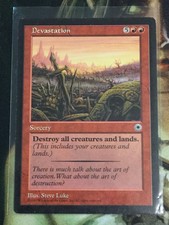 MTG 1x Devastation x1 - Portal *LP* English