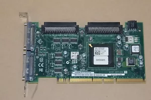 Dell Adaptec SCSI RAID Card F9685 ASC-39320A Ultra 320 LVD/SE PCIx 133 Used - Picture 1 of 2