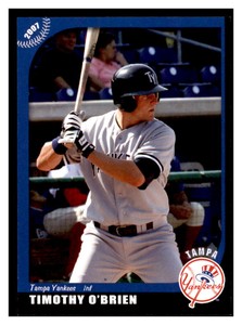 2007 Grandstand Tampa Bay Yankees #20 TIMOTHY O'BRIEN Tampa Yankees