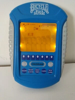 Jogo eletrônico portátil solitário iluminado de bicicleta 2 em 1, - Imagem 1 de 4