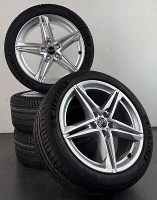 Audi 18 Zoll Felgen A4 S4 B9 8W Sommerreifen Sommerräder 8W0601025MH NEU #C592 - Bild 1 von 4