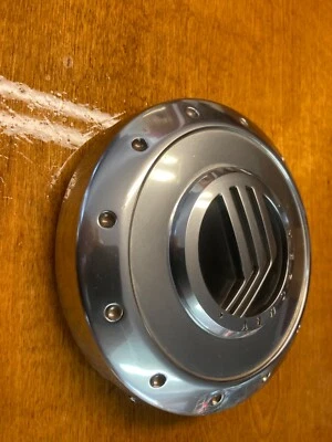 Tapa central cromada de rueda Mercury Mountaineer 2002-2005 de fábrica #3L24-1A096-DA Foto 1 de 4