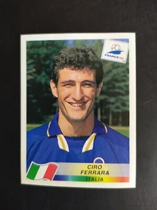 FIGURINA WORLD CUP FRANCE 98 PANINI ITALIA FERRARA n. 89 NUOVA CON VELINA - Bild 1 von 2