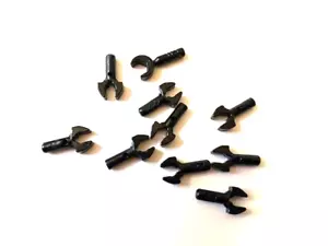 LEGO Parts: Mechanical Claw, Part # 48729b, Black - 10 Pcs - Picture 1 of 1