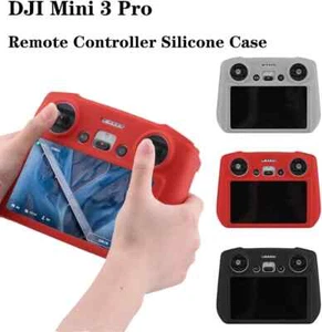 DJI MINI 3 PRO RC Silicone Case Cover Remote Control Dustproof Anti-Scratch - Picture 1 of 19
