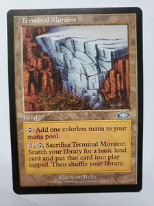 MTG Magic The Gathering Card Terminal Moraine Land Planeshift - Picture 1 of 2