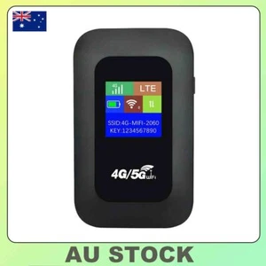 5G Unlocked LTE LCD WiFi Mobile Broadband Wireless Router MiFi Hotspots Durable - Picture 1 of 12