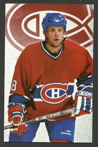 Mike Komisarek Montreal Canadiens Hockey Postcard