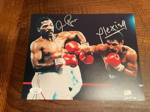 ALEXIS ARGUELLO VS. AARON PRYOR BOXING CHAMPION SIGNED 8X10 PHOTO NICE - Picture 1 of 1