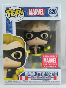 Marvel Funko Pop - Nomad (Steve Rogers) - Collector Corps - No. 820 - Picture 1 of 6