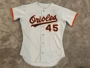 1991 Kevin Hickey Baltimore Orioles Game Used Worn MLB Baseball Jersey Rawlings - Picture 1 of 8