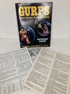 GURPS Pantalla de Referencia RPG Steve Jackson Sjg00895 6409 - Imagen 1 de 12