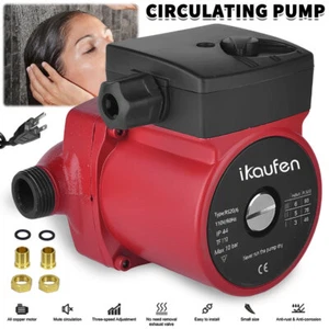 Pompa booster automatica NPT 3/4'' pompa di circolazione/circolazione acqua calda 110V - Foto 1 di 19