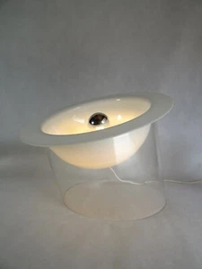 ancienne lampe de bureau UFO murano desk lamp stilnovo arteluce mazzega sarfatti - Picture 1 of 9