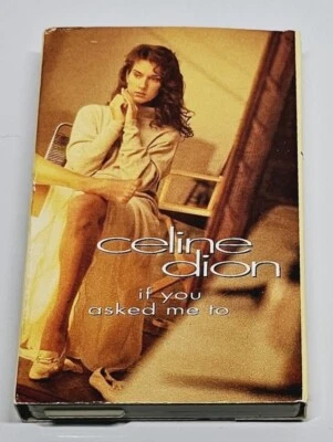 Celine Dion If You Asked Me To Cassette Tape Single 1992 Epic Foto 1 de 4
