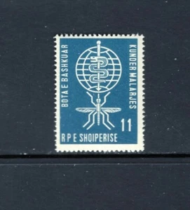 Albanien 1962 11L MALARIA AUSROTTUNG EMBLEM MÜCKE POSTFRISCH SC 612 - Bild 1 von 1