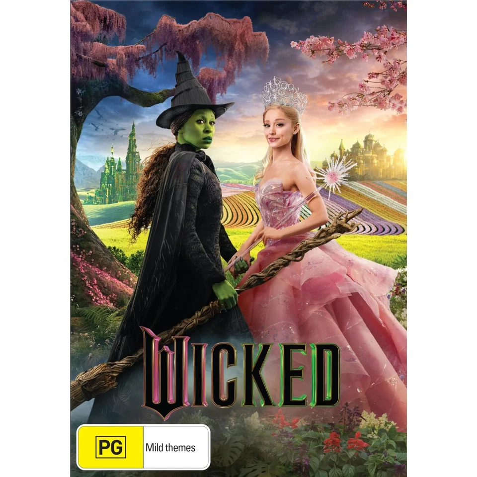 WICKED DVD, NEW & SEALED, 260225, FREE POST, IN STOCK - image 1 of 1