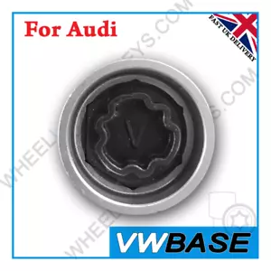 Audi Security Master Locking Wheel Nut Key 818 / V 17mm Socket A6 A3 A4 A5 TT - Imagen 1 de 7