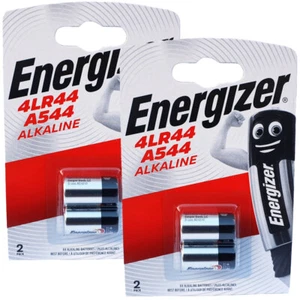 4 x Energizer A544 4LR44 476A PX28A 3131 6V Alkaline Batteries - Picture 1 of 1