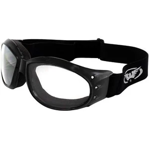 Eyewear Eliminator Goggles with Micro-Fiber Pouch Motorcycle Motocross Racing - Picture 1 of 7