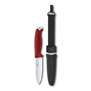 Victorinox Venture Fixed Blade Knife W/ Sheath & Belt Carry Loop Red - Picture 1 of 9