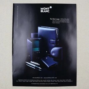 Publicidad impresa Montblanc 2000 revista de papel vintage recorte palma cuero colección - Imagen 1 de 5