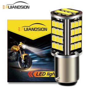 BAX15D 2835 56 LED Motorrad Moped Oldtimer Scheinwerfer Birne Lampe DC 6V weiß - Bild 1 von 9