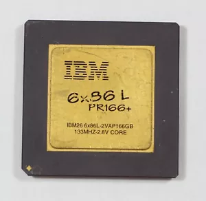 Socket 7 Processor - IBM 6x86 L P166+ - 66MHz bus - TESTED - Picture 1 of 2