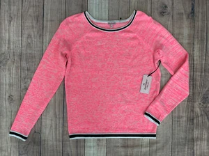 Damen Juicy Couture Rosa Langarm Strick Pullover Größe Medium NEU Neu mit Etikett - Bild 1 von 5