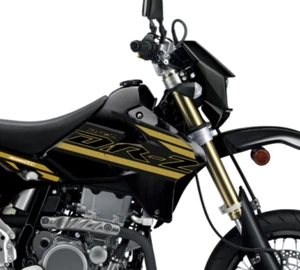 SUZUKI DRZ400SM GRAPHICS KIT  BLACK GOLD  2024 replic - Picture 1 of 3