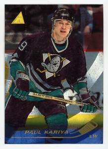 1995-96 Pinnacle Paul Kariya Rink Collection Parallel #2 Ducks