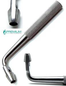 Instrumento de acero inoxidable dental quirúrgico dental punzón de tejido 5 mm ángulo 90 ° L - Imagen 1 de 4