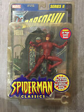 Marvel Legends Spider-Man Classics Series II Daredevil w Comic Book Toy-Biz 2001