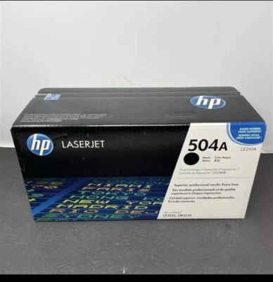 Cartucho de tóner HP LaserJet - CE250A, negro Foto 1 de 2