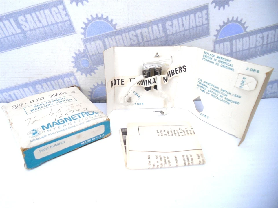 MAGNETROL 89-7101-008 - 2 cables - PLC-1 - INTERRUPTOR DE CONTROL 897101008 (NUEVO en CAJA) Foto 1 de 4