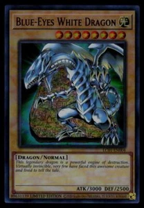 #LC01-EN004 Drago Bianco Occhi Blu - Foto 1 di 2