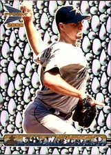 2000 Pacific Prism Drops Silver Astros Baseball Card #66 Billy Wagner/799